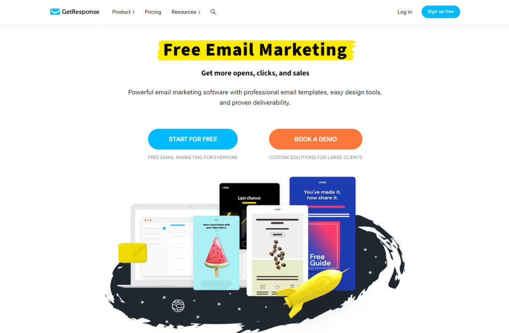 Getresponse email marketing software