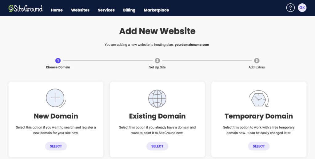 How to Start a Business Website In Ten Steps-choose domain